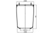 GIGAN 0247100 Boot, air suspension